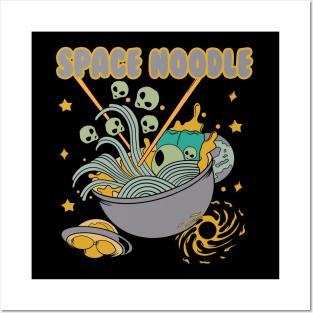 Space Noodle Posters and Art